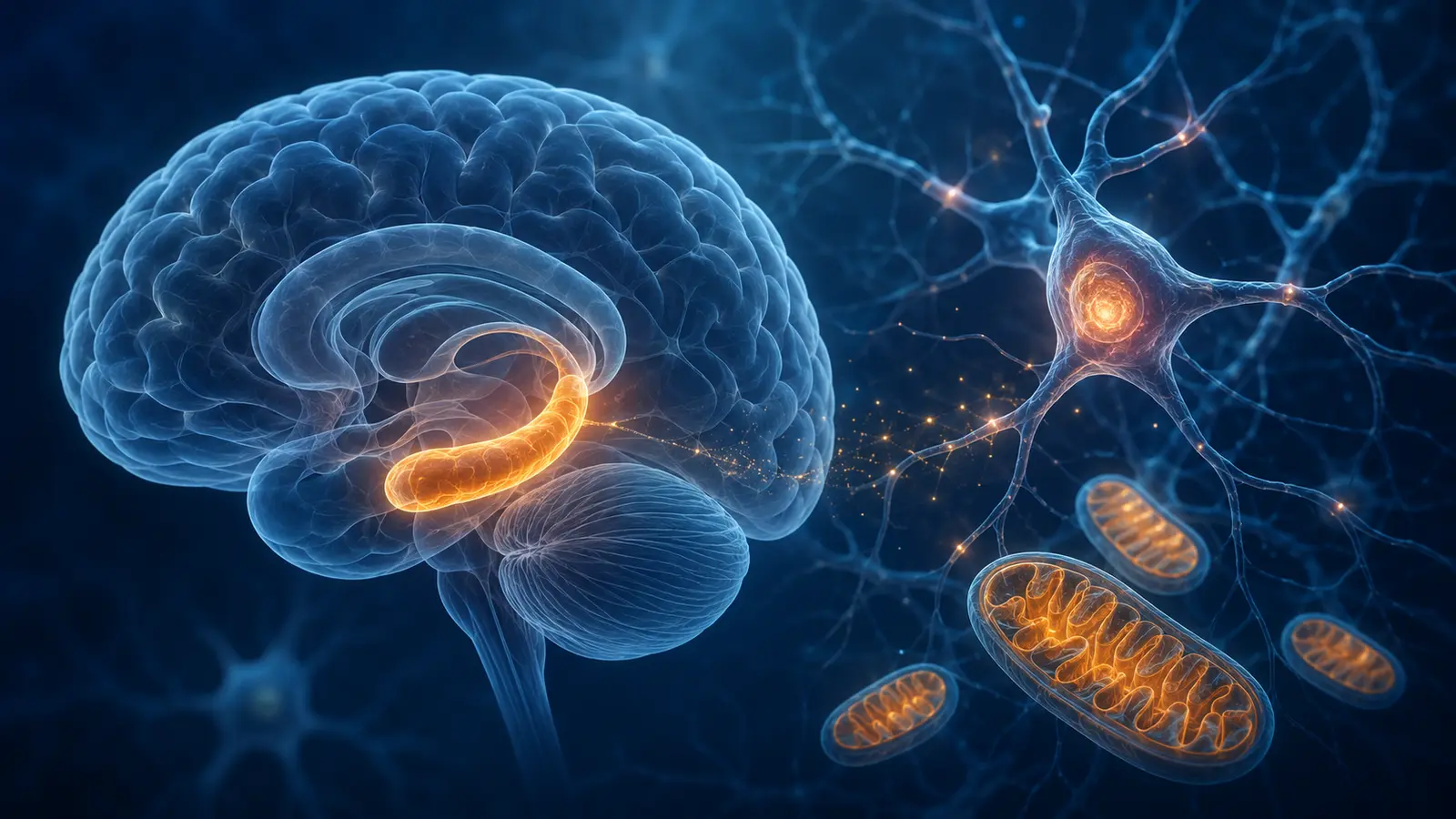Illustration éditoriale du métabolisme cellulaire associé au NAD+